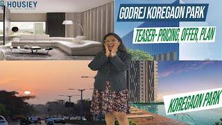 Godrej Koregaon Park | Teaser- Pricing, Offer, Plan | Godrej Properties Koregaon Park Pune