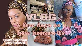 VLOG|| A few days as a new housewife || coping with grief || Workout ️‍️