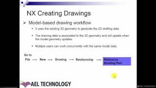 Drafting & Detailing  Using Unigraphics NX 10.0 - Advanced Training