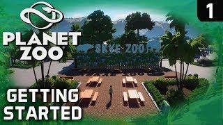 PLANET ZOO - Franchise Mode Gameplay - Ep 1 - GETTING STARTED!
