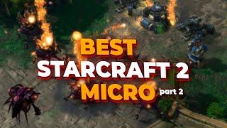 TOP 10 INCREDIBLE StarCraft 2 micro moments from different periods of SC2 - Part 2