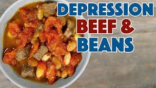 1930 Beans And Beef Depression Era Recipe - Old Cookbook Show - Glen And Friends Cooking