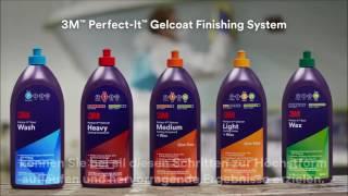 optimale Verarbeitung mit den 3M™ Perfect-It™ Gelcoat Finish Produkten