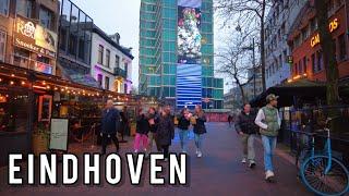  Eindhoven Walking Tour 2024 City of Bright and Cheerful People. Eindhoven Netherlands 4K