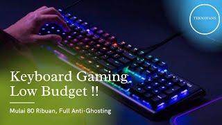 5 REKOMENDASI KEYBOARD GAMING MURAH TERBAIK!  Harga Murah, Kualitas Gamer Pro!