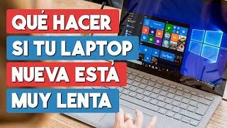 Mi Laptop NUEVA Esta Muy LENTA Windows 10 | Windows 11