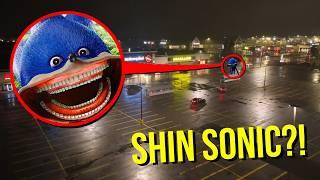 DRONE CATCHES SHIN SONIC AT ABANDONED STREET MALL RUNNING AROUND!! (HE CAME AFTER US)