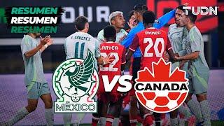 RESUMEN | México vs Canadá | Amistoso Internacional | TUDN