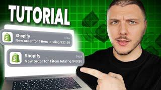 TUTORIAL COMPLET: Crearea Magazinului pe Shopify (Curs Gratuit Pas cu Pas Dropshipping)