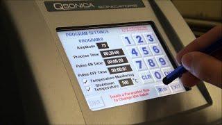 Qsonica Q700 Sonicator Programming – Qsonica Q700 畫面設定