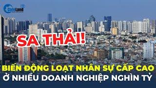 Biến động nhân sự cấp cao ở nhiều doanh nghiệp nghìn tỷ, điều gì đang xảy ra? | CafeLand