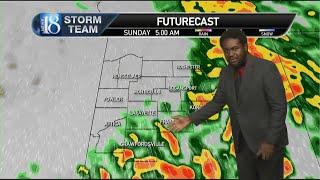 November 9, Saturday 11 PM Weather Forecast