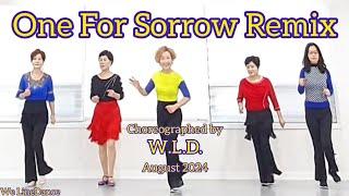 One For Sorrow Remix linedance  - high beginner - W.L.D. - August 2024