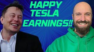 Happy Tesla earnings day!!  #TSLA #Tesla #TeslaStock