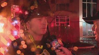 Fire department update on building collapse under investigation in Brownsburg