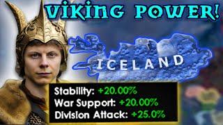 How to Make Viking Iceland a POWERHOUSE!! HOI4