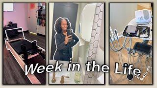 Week in the Life | Dental Hygienist |  Halloween Costume, Office Tour, Trying out Pilates etc.
