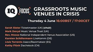 IQ Focus: Grassroots Music Venues in Crisis