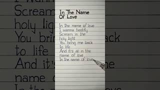 bebe rexha in the name of love lyrics #inthenameoflove #lyrics #beberexha