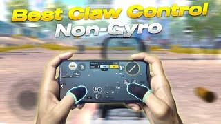 NON GYROSCOPE FOUR FINGER CONTROL CODE PUBG MOBILE BGMI | NON GYRO CONTROL SETTING CODE