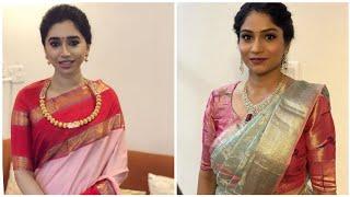 25 Best No Embroidery Blouses for Pattu Sarees  2024||Latest Blouse Designs Without Maggam Work