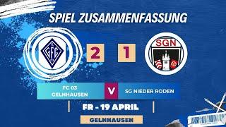 FC03 GELNHAUSEN VS SG NIEDER RODEN AM 19.04.2024