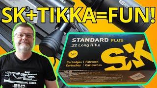Tikka + SK Standard = Fun, Tikka T1X .22lr