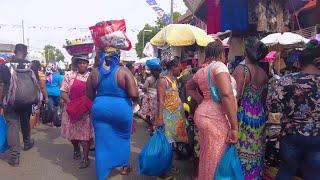 HOLIDAY AFRICA GHANA ACCRA MARKET AGBOGBLOSHIE MAKOLA