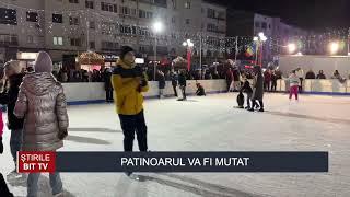 ȘTIRILE BIT TV -  PATINOARUL VA FI MUTAT