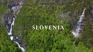 Slovenia Waterfalls - 4K Drone Video