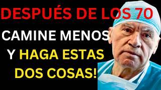 A partir de los 70: camina menos y haz estas dos cosas. Secretos de longevidad del Dr. Leo Bokeria