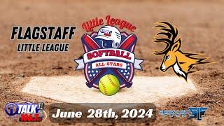 FLAGSTAFF vs ROUND VALLEY Majors Little League All-Star Softball Full Game