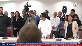 QuadCom Hearing on Duterte EJK | November 7, 2024