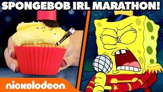 SpongeBob As A CUPCAKE?  Every SpongeBob IRL EVER! | Nickelodeon Cartoon Universe