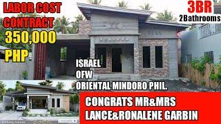 OFW SIMPLE HOUSE | Katas ng OFW | Congrats Mr&Mrs Garbin | ISRAEL OFW Mindoro Phil