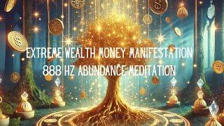 Extreme Wealth Money Manifestation Tone 888 Hz Abundance Meditation