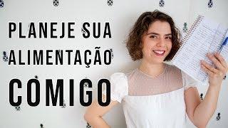 COMO FAÇO MEU CARDÁPIO SAUDÁVEL | Cardápio da Semana - Parte 1 | MARINA MORAIS