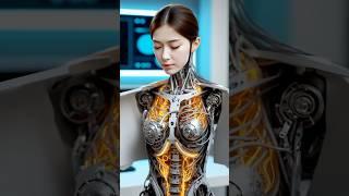 Humanoid Robot Reveals Its Glowing Inner Core | Futuristic Sci-Fi Moment