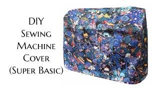 How to sew a super basic sewing machine dust cover compatible with BROTHER JV-1400 & AS2730S