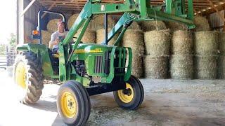 Round Bale Hay Storage