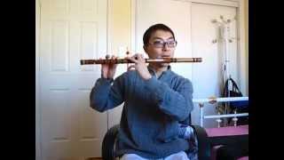 Naruto Main Theme on Bamboo Flute - BETTER