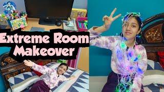 Extreme Room Makeover//Indian Room Makeover Ideas//Desk Organisation//Saanvi's Wonderland