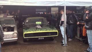 Super Fred met Dodge Charger American Sunday 2014