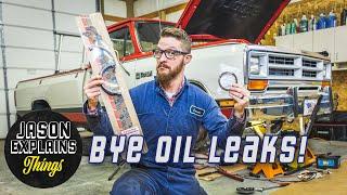 NO OIL LEAKS! Rear Main Seal & Oil Pan Gasket (First Gen Dodge Ram, Ramcharger)