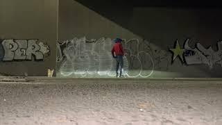 Seattle Graffiti Artist NICKEL (NIGHT BOMBING)