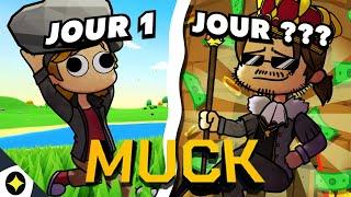 On a tenté de SURVIVRE sur le faux MINECRAFT  (MUCK)