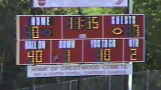 1999 Dallas Mountaineers vs Crestwood Comets