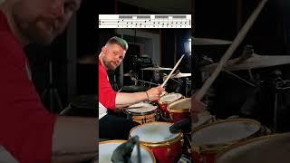 Drummer shows simple and fast drum fills! | 32nd note drum fill