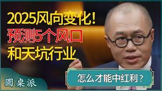 2025社会风向变化！预测5个风口和天坑行业，希望能帮你中红利！ #窦文涛 #梁文道 #马未都 #周轶君 #马家辉 #许子东 #圆桌派 #圆桌派第七季