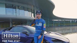 Meet Lando Norris: The Chauffeur | Hilton